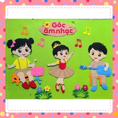 Tổng hợp - Góc mầm non steam pha nỉ  trang trí lớp học mầm non theo (mẫu to đẹp)