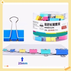 Kẹp bướm shanghui - Stacom -Cỡ: 15mm, 19mm,25mm,32mm,41mm,51mm nhiều màu