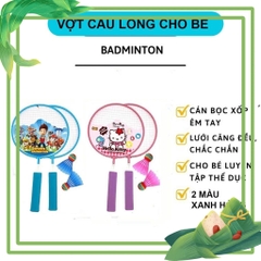 Bộ vợt cầu lông mini cho bé đồ chơi cầu lông vận động