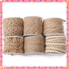 Dây gai  bện nghệ thuật handmade đóng gói quà tặng hoa trang trí nơ ruy băng làm thủ công