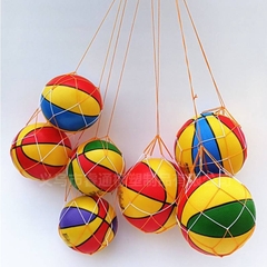 Bóng rổ trẻ em, bóng bơm hơi cao su 3 màu an toàn cho bé loại 26cm ( tặng kim bơm)