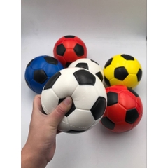 Đồ chơi trẻ em Bóng đá Mini Đặc ruột Đàn hồi đường kính12.5cm bóng mềm an toàn cho trẻ