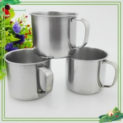 Ca uống nước inox 7cm có quai Inox 304 dùng cho trường học mầm non - tiểu học