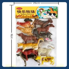 Mô hình con thú gia cầm bằng nhựa cao cấp giúp các bé học hỏi thế giới xung quanh (  loại to đẹp)