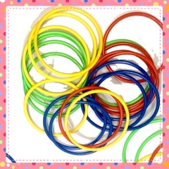 Vòng nhựa ném cổ chai, vòng ném trúng( vòng 12cm - 13,5cm - 14,5 cm - 16cm)
