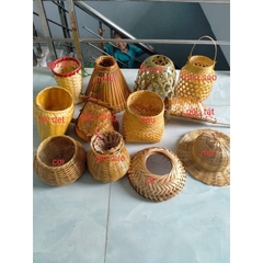 Đồ mây tre đan thủ công trang trí góc STEAM deco chợ quê  mầm non - tiểu học