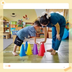 Chóp Vận Động tập luyện kỹ năng18cm, 23cm, 38cm vòng ném cổ chai, trò chơi vận động