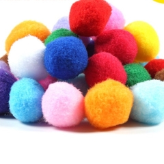 Hạt pom pom làm thủ công Hanmade - Steam trang trí mầm non