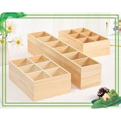 Đồ dùng Giáo cụ Montessori - Khay gỗ đựng đồ dùng trang trí nhà cửa