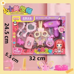 Đồ chơi trang điểm hồng cho bé gái, trang điểm trẻ em ,đồ chơi makeup trẻ em