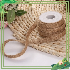 Cuộn vải lanh ren đay nghệ thuật 5 mét 1 cuộn deco trang trí làm STEAM