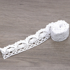 Ren Chỉ Trắng Trang Trí  diềm khung sản phẩm Handmade - Steam mầm non set 5 mét/1 cuộn