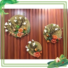 Phên tròn thừng đay Trang Trí  deco làm handmade chụp sản phẩm Làm Phụ Kiện dây thừng