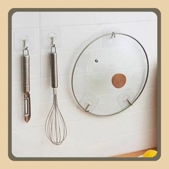 Móc Dán Tường siêu dính Trong Suốt  Tiện Lợi