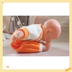 Búp bê bé trai sơ sinh đáng yêu bông mềm cao 50 cm có tiếng âm thanh cười