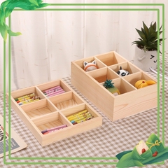 Đồ dùng Giáo cụ Montessori - Khay gỗ đựng đồ dùng trang trí nhà cửa