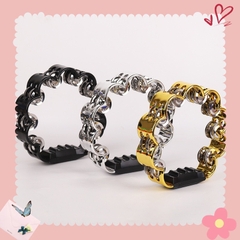 Lục lạc xúc xắc, xắc xô,cầm tay loại nhạc cụ tambourine hình hoa Size to