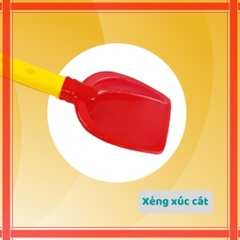 Đồ chơi xô đi biển, chơi cát HT3011 an toàn cho bé