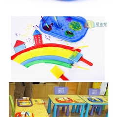 KHAY BẢNG NẶN khay đựng đồ dùng dạy MẦM NON giáo cụ Montessori
