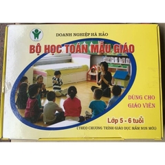 Bộ đồ học toán 3 - 4 - 5 tuổi theo chủ đề dành cho giáo viên mầm non