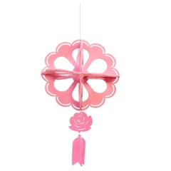 Quả cầu rỗng vải nỉ trang trí hành lang lớp học mầm non - tiểu học Size 23cm * 38cm