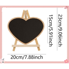 BẢNG ĐEN MINI GỖ ĐỂ BÀN – TRANG TRÍ & GHI CHÚ SIÊU XINH MẦM NON - TIỂU HỌC