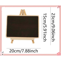 BẢNG ĐEN MINI GỖ ĐỂ BÀN – TRANG TRÍ & GHI CHÚ SIÊU XINH MẦM NON - TIỂU HỌC
