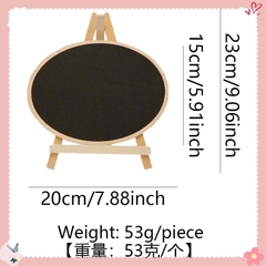 BẢNG ĐEN MINI GỖ ĐỂ BÀN – TRANG TRÍ & GHI CHÚ SIÊU XINH MẦM NON - TIỂU HỌC