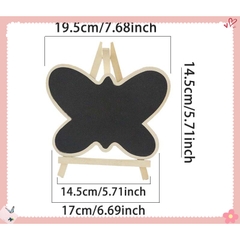 BẢNG ĐEN MINI GỖ ĐỂ BÀN – TRANG TRÍ & GHI CHÚ SIÊU XINH MẦM NON - TIỂU HỌC