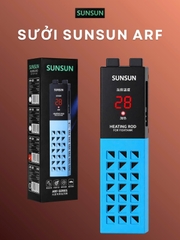 Sưởi bể cá Sunsun ARF thế hệ mới - Chỉnh nhiệt độ bên ngoài, hiển thị nhiệt độ chính xác
