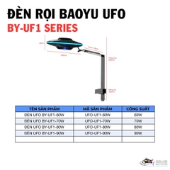 Đèn Rọi Bể Cá BAOYU UFO UF1 Series - Chỉnh App