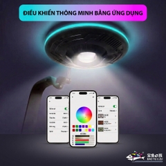 Đèn Rọi Bể Cá BAOYU UFO UF1 Series - Chỉnh App