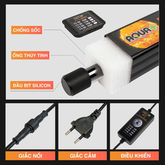 Đèn Ống AquaPlus T6 - Led RGB Cao Cấp F3 Colour Enhancer 6700K