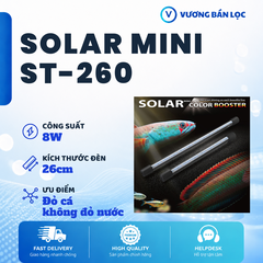 Đèn Ống Solar Color Booster - Đỏ Cá Không Đỏ Nước