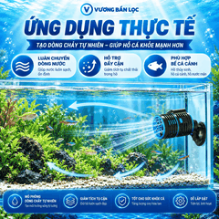 Máy thổi luồng SUNSUN YVP - Thổi luồng, tạo sóng bể cá cảnh - Máy đơn