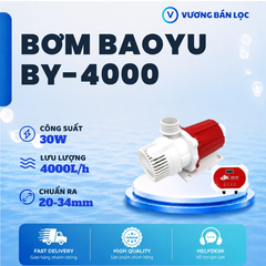 Bơm Nước Hồ Cá Baoyu BY có Chỉnh 9-12 cấp