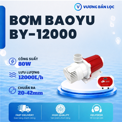 Bơm Nước Hồ Cá Baoyu BY có Chỉnh 9-12 cấp