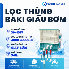 Lọc Thùng Baki Giấu Bơm