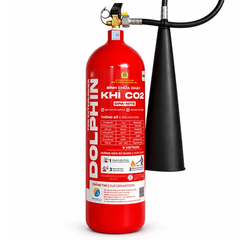 BÌNH CHỮA CHÁY KHÍ CO2 DOLPHIN BCA TEM KIỂM ĐỊNH TẠI HÀ NỘI