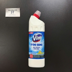 Nước tẩy nhà vệ sinh Vim trắng diệt khuẩn 870ml