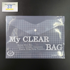Bìa Nút A4 My Clear Trong Suốt Đựng Hồ Sơ