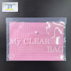 Bìa Nút A4 My Clear Trong Suốt Đựng Hồ Sơ