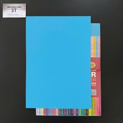 Giấy A4 80GSM (giấy mềm) PGrand màu XANH DƯƠNG