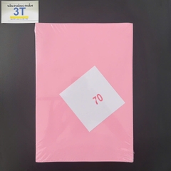 Giấy A4 70GSM (giấy mềm) màu HỒNG