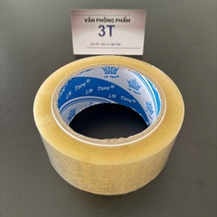 Băng keo trong LN Tape 46.5mm x dày keo hơn 12mm x 50 mic