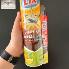 Bình Xịt Diệt Côn Trùng (Xịt Muỗi) Lix 600ml