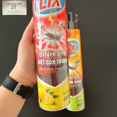 Bình Xịt Diệt Côn Trùng (Xịt Muỗi) Lix 600ml