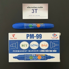 Bút lông dầu đầu to G-STAR PM-99 mực Xanh