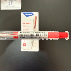 Bút bi chính hãng Thiên Long TL-027 0.5mm Mực Đỏ