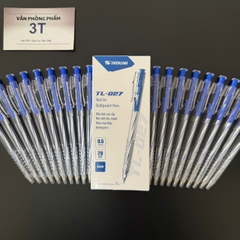 Bút bi chính hãng Thiên Long TL-027 0.5mm Mực Xanh